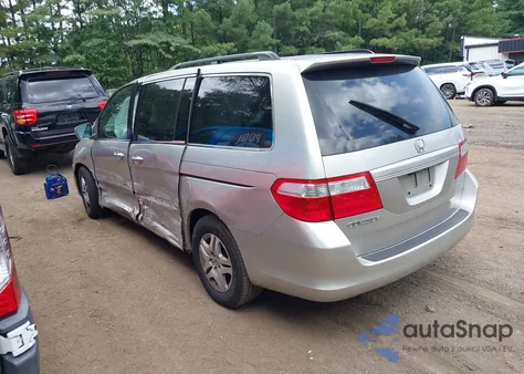 2006 Honda Odyssey Ex из США, поврежденный, VIN 5FNRL38466B434554